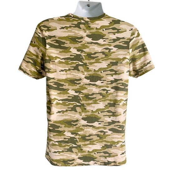 International Report Essentials Camo Short Sleeve Shirt Men's Medium NEW - Picture 5 of 8